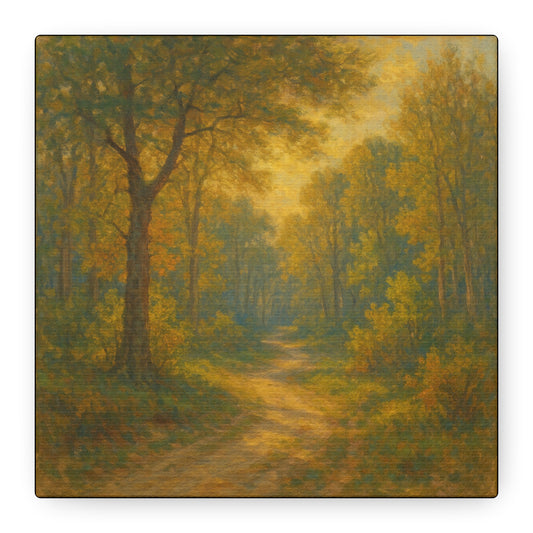 Autumn Woodland Path